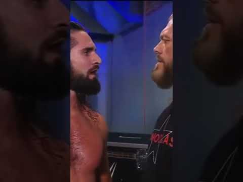 Edge Meets Seth Rollins #shorts