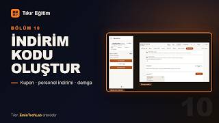 Tıkır Eğitim 10 | Kupon, Personel İndirimi ve Damga Kartı