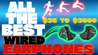 The BEST Wired Earphones at 12 different price Points Final 2025