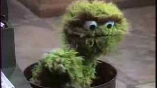 Sesame Street - Oscar walks in his trashcan