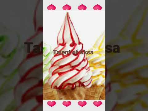 new ice cream flavours//Talent of Aksa#like#share#subscribe#shorts