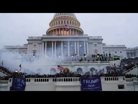 國會內部，混亂降臨 (Inside Congress as mayhem descended)