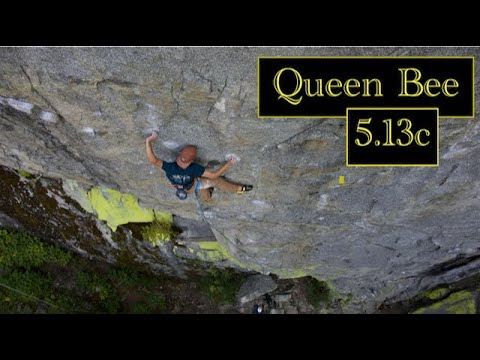 Queen Bee 5.13c - Squamish, B.C.