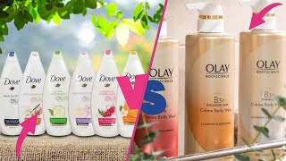 Dove vs Olay Body Wash | Which Hydrates More?