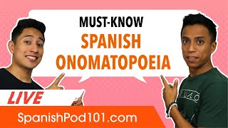 All the Spanish Onomatopoeia You Must Know!