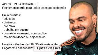 vagas de emprego que mais parecem escravidão