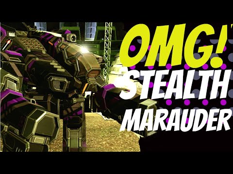 MWO - OMG! Stealth Marauder Kicks Butt!!! "Dark Marauder"