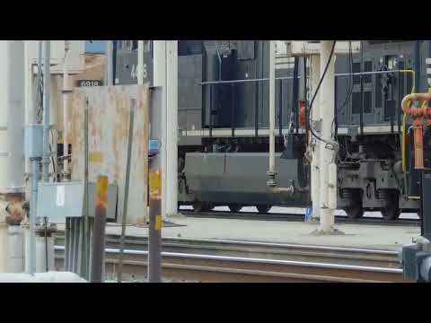 refueling the locomotives