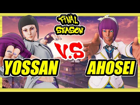 SFV CE 🔥 Yossan (Juri) vs Ahosei (Menat) 🔥 Ranked Set 🔥 Street Fighter 5