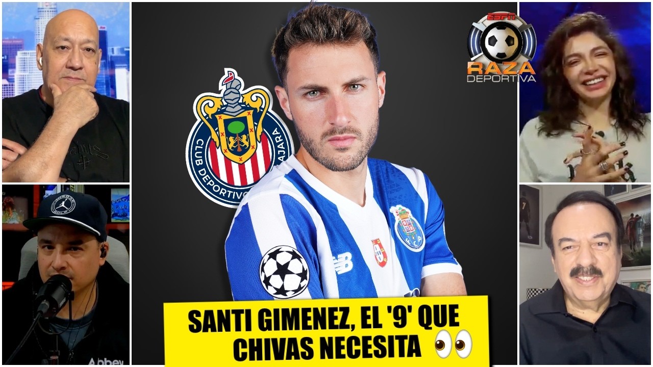 LA SALVACIÓN DE CHIVAS en LIGA MX es SANTIAGO GIMENEZ. Sería el MATRIMONIO PERFECTO | Raza Deportiva