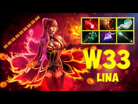 W33 LINA - Nigma Fire Slayer - Dota 2 Pro Highlights