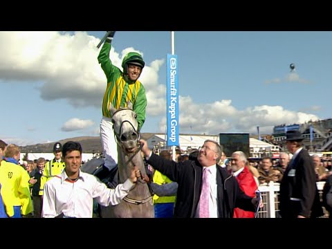 One of the best rides at the Cheltenham Festival! Davy Condon guides EBAZIYAN to 2007 Supreme glory