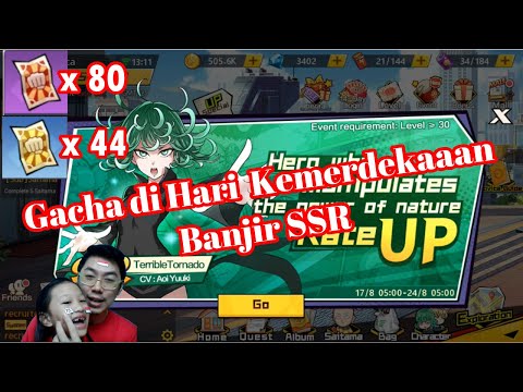 Gacha di Hari Kemerdekaan - Banjir SSR : OPM The Strongest