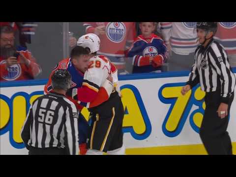 Gotta See It: Lucic drops gloves with Engelland after hit on McDavid