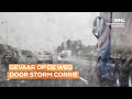 Verkeersgevaar lonkt door storm Corrie: 'Je kan zomaar van je rijbaan geblazen worden'