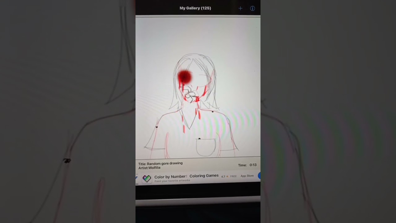 Unfinished drawings pt.1 ✨️ • gore warning (kinda) • these r sketches so some of em looks naked- 😭💀