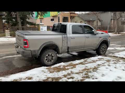 Borla S Type Exhaust Cold Start - 2022 Ram Power Wagon