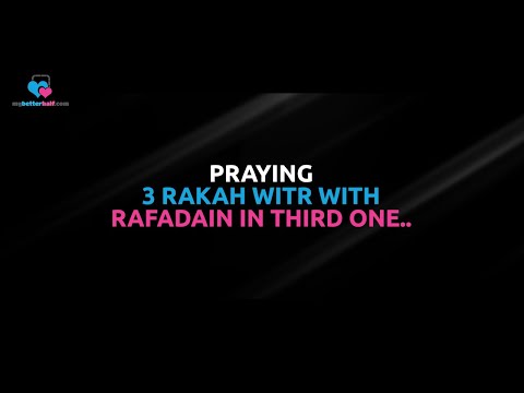 Q: Praying a 3 Rak'ah Witr with Raf' al-Yadayn (Raising of hands) in Third One...?