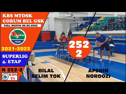 KBS MTDSK - ÇORUM BELEDİYE GSK MAÇ 2 | BİLAL SELİM TOK - AFSHIN NOROOZI | SÜPERLG FİNAL