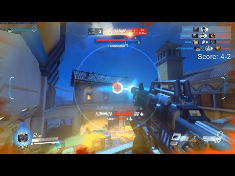 Overwatch Kabaji Monster Gameplay As Mccree & Soldier 76