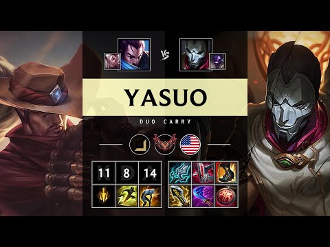 Yasuo ADC vs Jhin - NA Grandmaster Patch 25.15