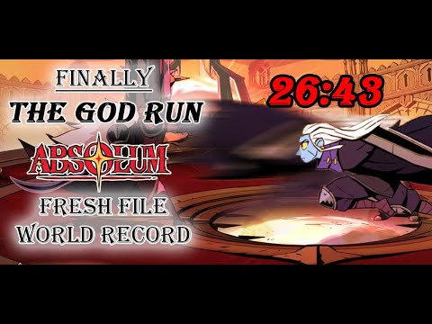Absolum speedrun WORLD RECORD - Fresh File Azra % - 26.43