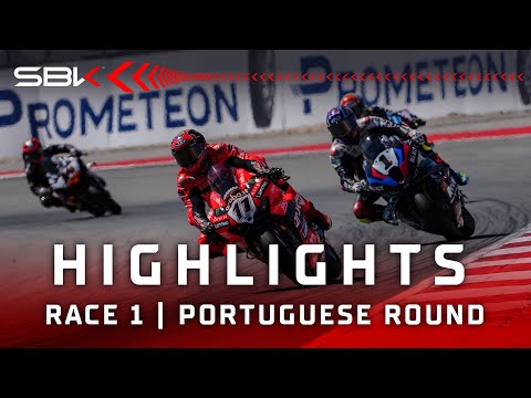FULL HIGHLIGHTS: Race 1 at Portimao | 2025 #PortugueseWorldSBK 🇵🇹