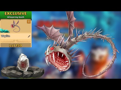 Gauntlet Reward "Wrylite" Max Level 150  - Exclusive Whispering Death - Dragons:Rise of Berk