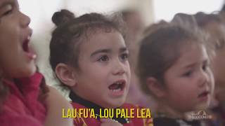 Mua I Malae Children sing the Samoan National Anthem