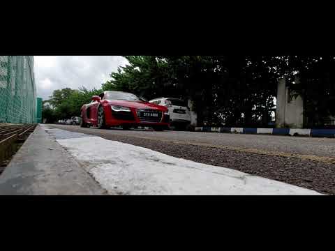 Rev9 Titanium Resonated Exhaust On R8 V10