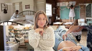 A week in my life: Midwife Appt, Preparing for Homeschool, Homemaking