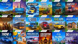 Top 20 Best SIMULATION Games for XBOX SERIES X/S