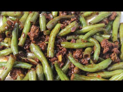 Sautéed Green Beans with Beef and Cognac