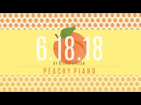 6.18.18 - Billie Eilish | Piano Backing Track