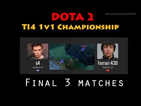 [DOTA 2] TI4 Solo Championships Final - s4 vs Ferrari_430