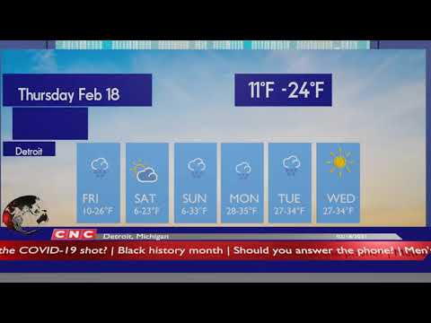 Weather Forecast Detroit, Michigan  ▶ Detroit weather Forecast and local news 02/18/2021