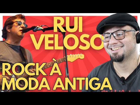 RUI VELOSO sings CHICO FINHO and the Brazilian musician gets excited