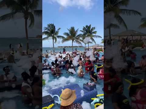 Pool Party RIU Reggae #jamaica #party #fun