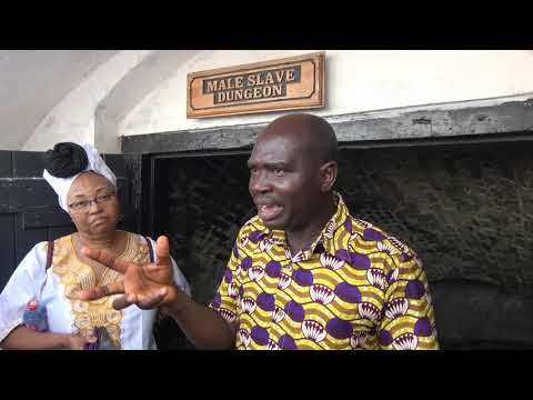 Walking Down to Cape Coast Male Holocaust Dungeons - Ghana Dec 2019 Tour