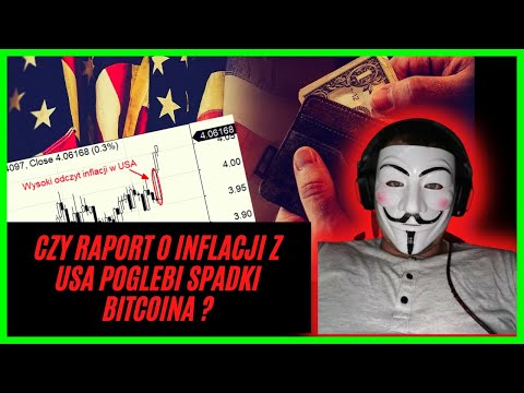 Bitcoin spada ! Nowosci ze swiata kryptowalut - Raport CPI w piatek ! | #RaportzRynku