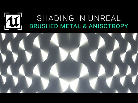 Unreal Engine 5.2 - Brushed Metal / Anisotropy Material / Anisotropic Highlights Tutorial