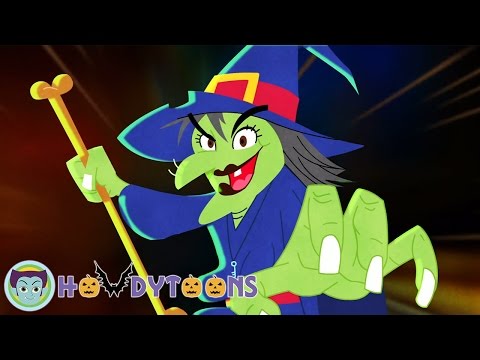 Halloween Songs for kids - I'm a Crazy Witch by Howdytoons