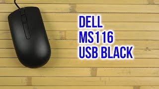 Dell Optical MS116 Black (570-AAIR) - відео 1