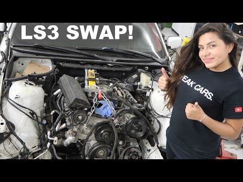 LS3 Finally Is In My BMW + LS Mount Installation