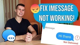 HOW TO FIX IMESSAGE NOT WORKING! (ACTIVATION ERROR, NOT SENDING OR RECEIVING MESSAGES)!