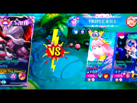 RIP MANIAC 19 Kills!! MARTIS Super Aggressive Best Build 2025☠️ | MLBB