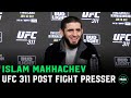 Islam Makhachev I Would Fight Dricus Du Plessis I Can Be 3 Weight World Champion