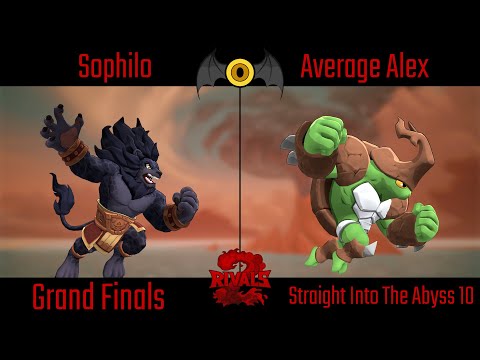 Straight Into The Abyss 10 Grand Finals - Sophilo (Zetterburn) Vs Average Alex (Kragg) - Rivals 2