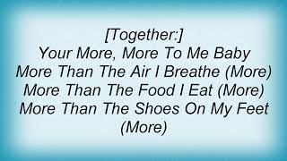 Syleena Johnson - More Then Me Lyrics