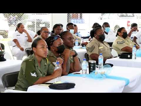 The Belize Coast Guard Holds a Leadership Symposium for Belize's Servicewomen PT 1